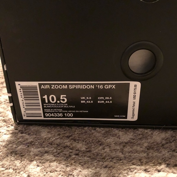 NIKE AIR ZOOM Spiridon 16' GPX “Roundel” - Picture 8 of 8